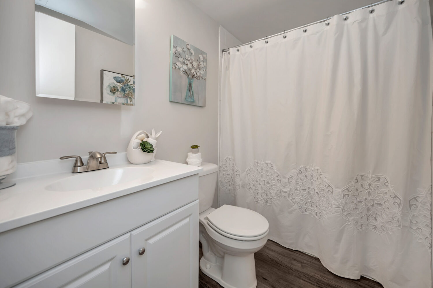 Belle Courts Apartments Bathroom